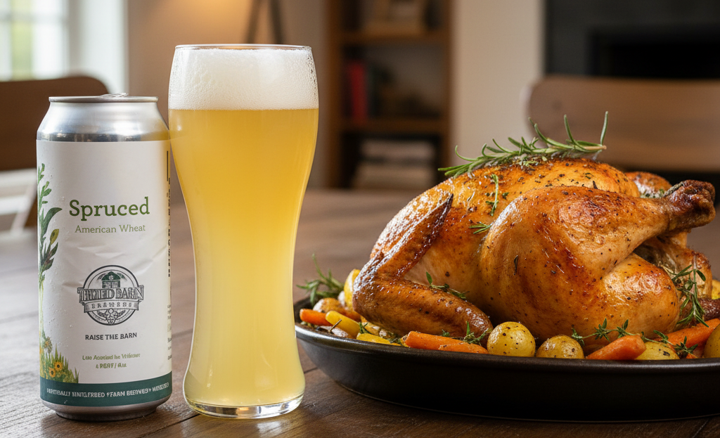グリルチキンはこのビールにぴったりの料理です - Spruced: A Delicate Touch of the Jungle