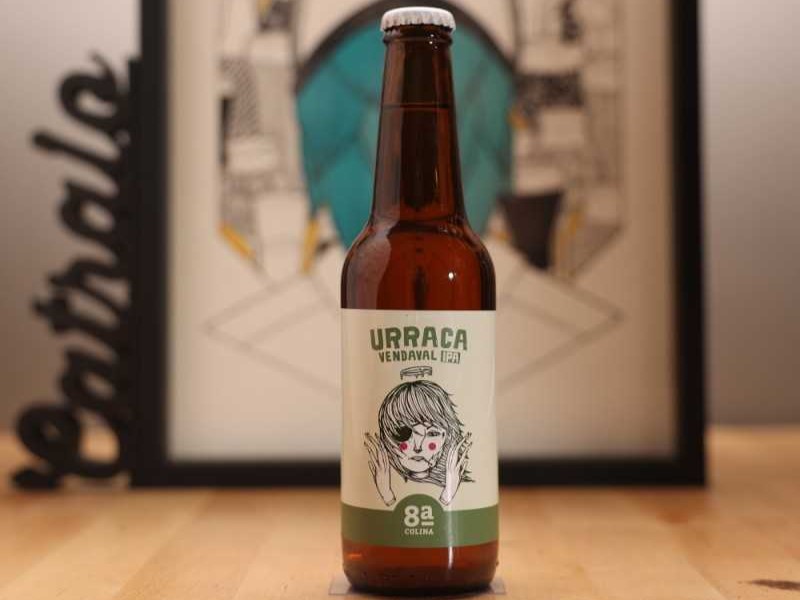 Oitava Colina set in the middle of the impressive frame - Urraca Vendaval: Journey of Senses Masterpiece English IPA