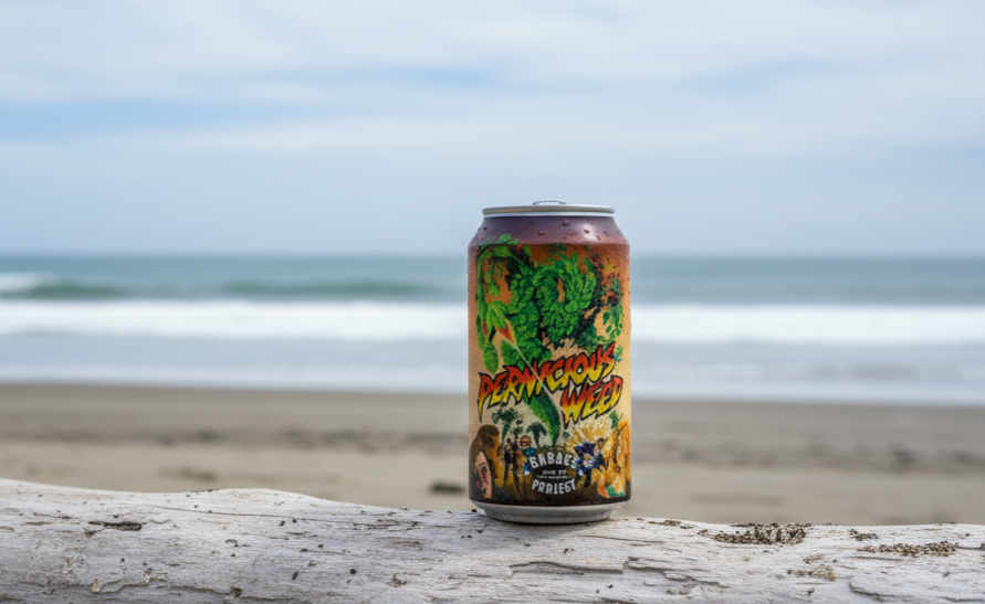 Pernicious Weed は、印象的な写真を使ったユニークなビールのイメージデザインを制作しています - Pernicious Weed: 私の心を奪ったホップ