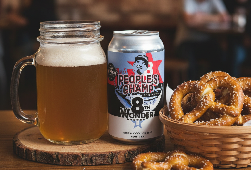 Pretzel phu hop thuong thuc cung cac mon Pretzel gion tan - People's Champ: Linh Hồn Pha L&ecirc; Của Houston