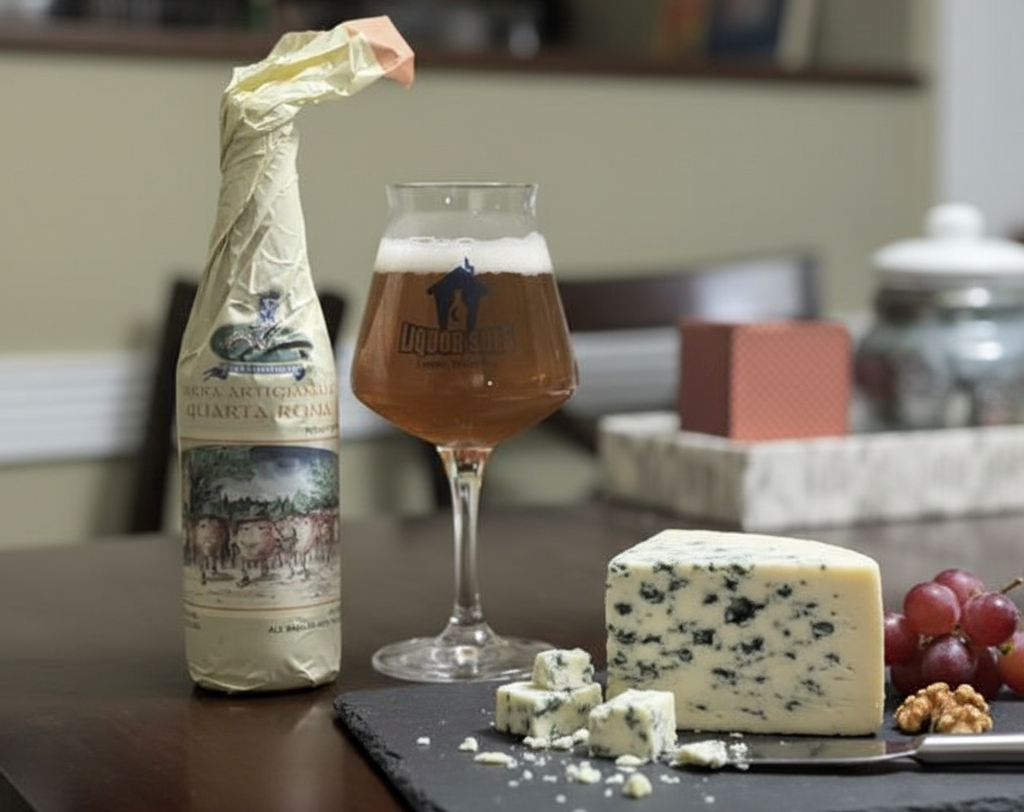 Quarta Runa goes well with fatty blue cheese - Quarta Runa: A Mesmerizing Variation of Wild Yeast