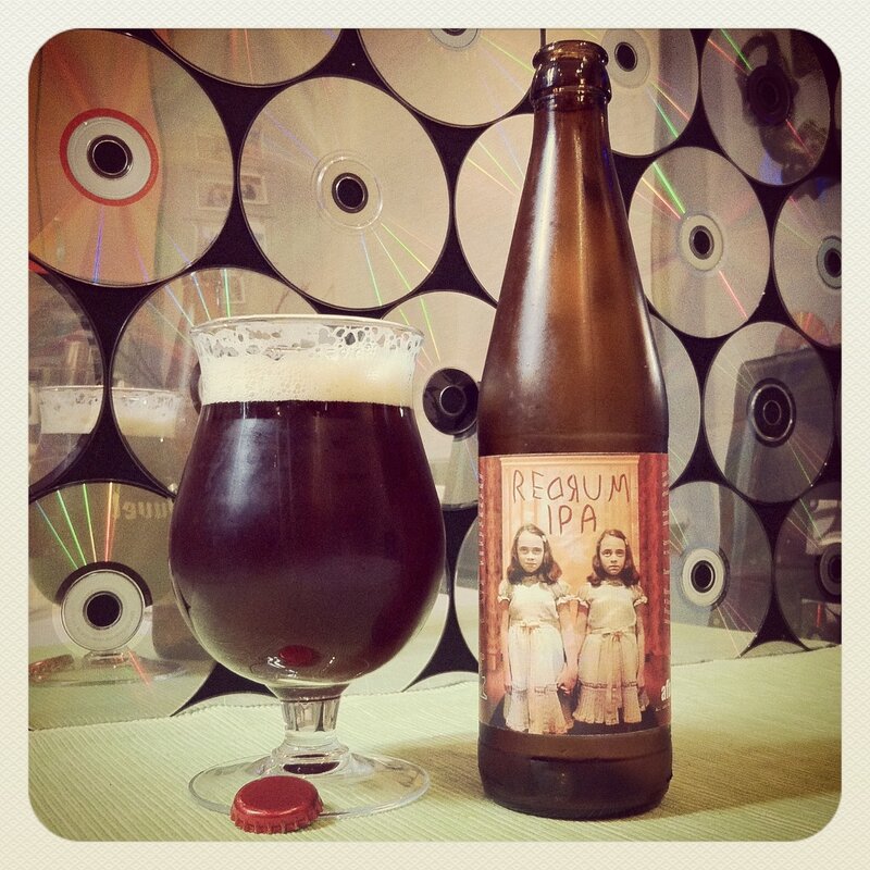 Redrum IPA 2nd Edition features a design depicting two mysterious babies - Redrum IPA 2nd Edition: Classic Men Say Whispers from Russia