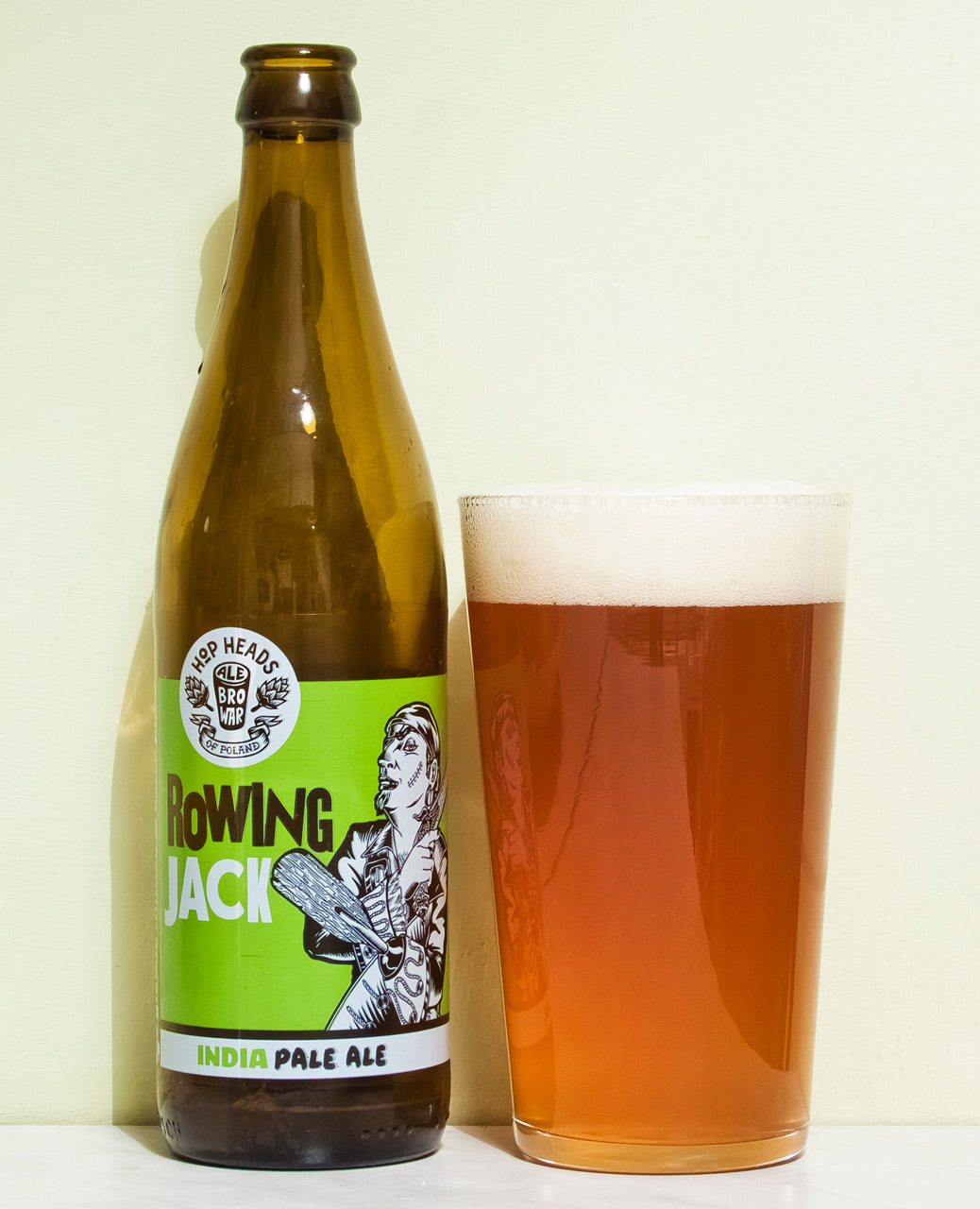 Rowing Jack has a striking fresh green design - Rowing Jack: A Song of Joy of Bitterness and Floral Fragrance