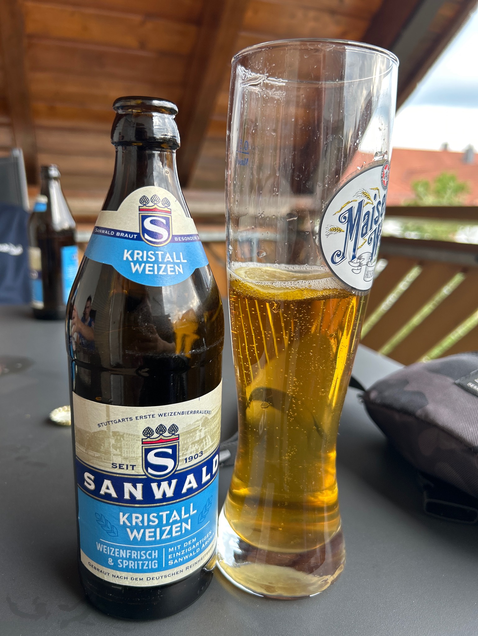 Sanwald Kristall Weizen has a very light green design 1 - Sanwald Kristall Weizen: The Essence of Swabian Wheat