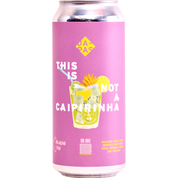 This Is Not a Caipirinha has a striking pink-purple design - This Is Not A Caipirinha: A Passionate Whisper From Brazil