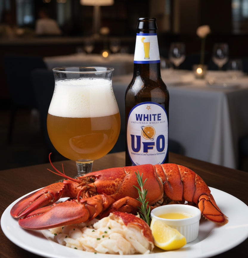 Tom Hummus ist ein großartiges Gericht, das man zu diesem Bier genießen kann - UFO White: Eroberung der amerikanischen Geschmacksknospen