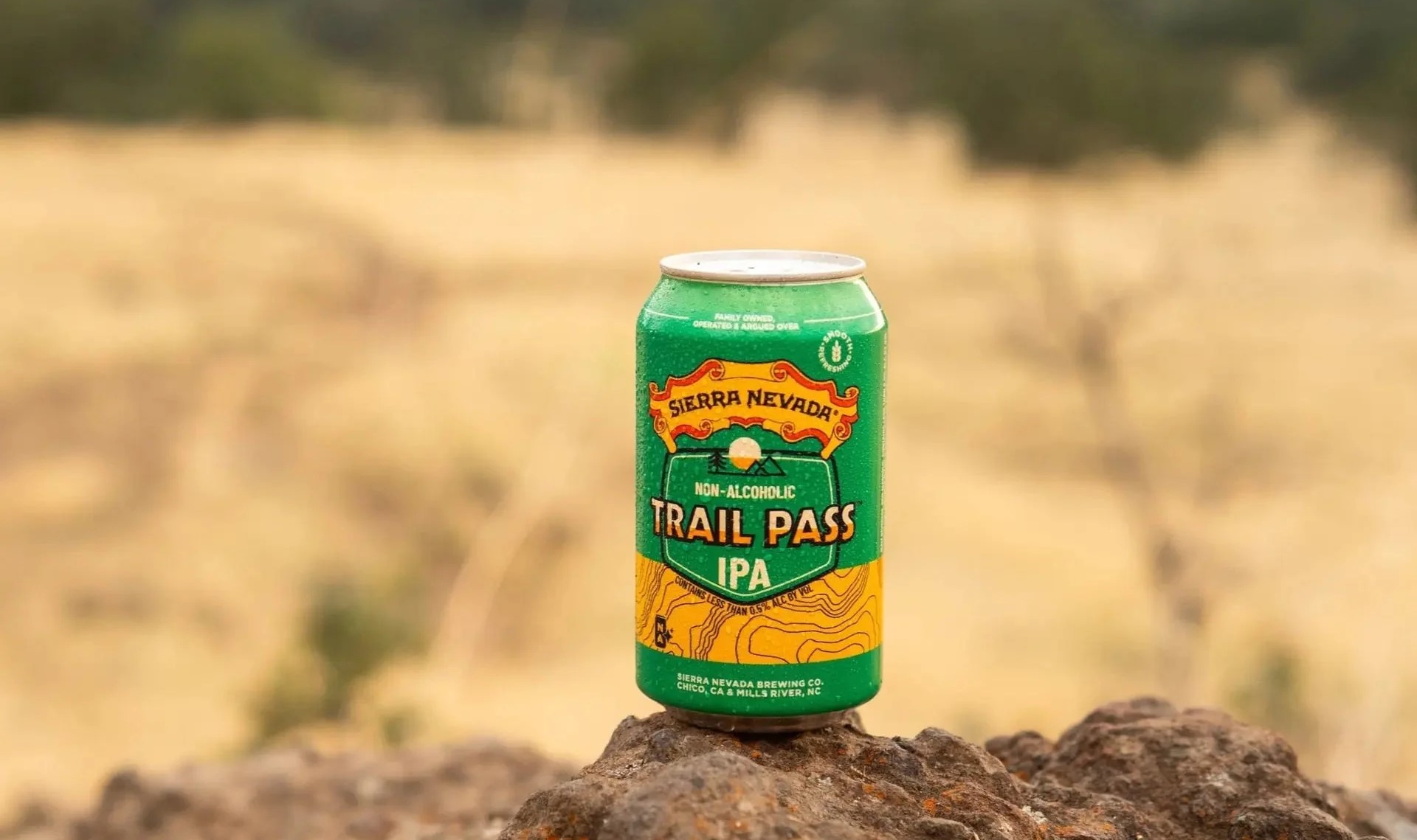 Trail Pass IPA co thiet ke mau xanh la an tuong va thu hut - Trail Pass IPA: Vị Bia Thuần Khiết Giữa Đại Ng&agrave;n
