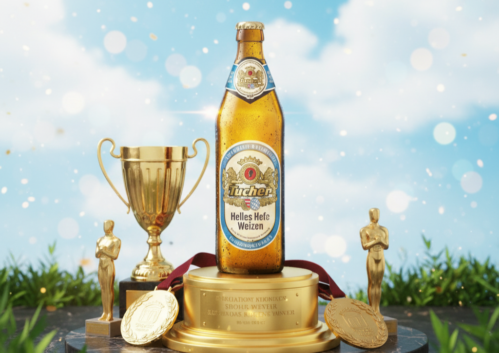Tucher Helles Hefe Weizen received prestigious awards after many years of launch 1 - Tucher Helles Hefe Weizen: The Gentle River of Wheat