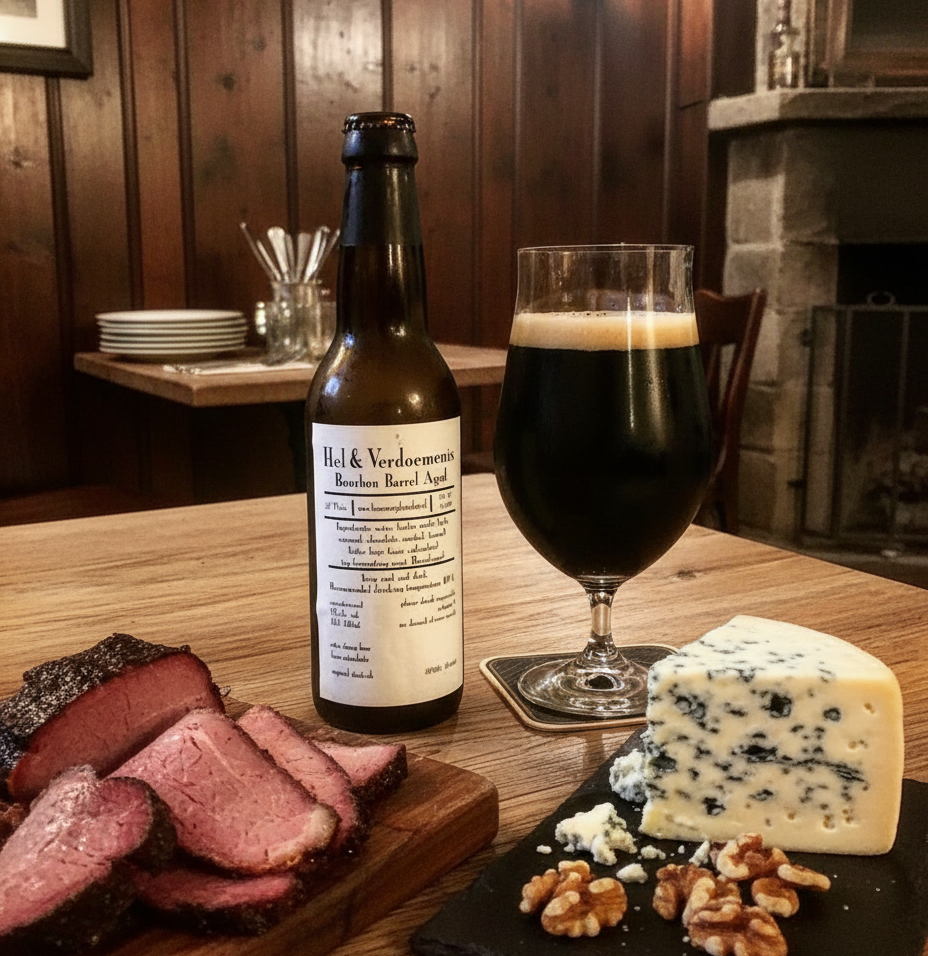 ビールと料理 2 - ヘル＆ヴェルドエメニス - バーボン BA：感情を導く豊かで濃厚な香り