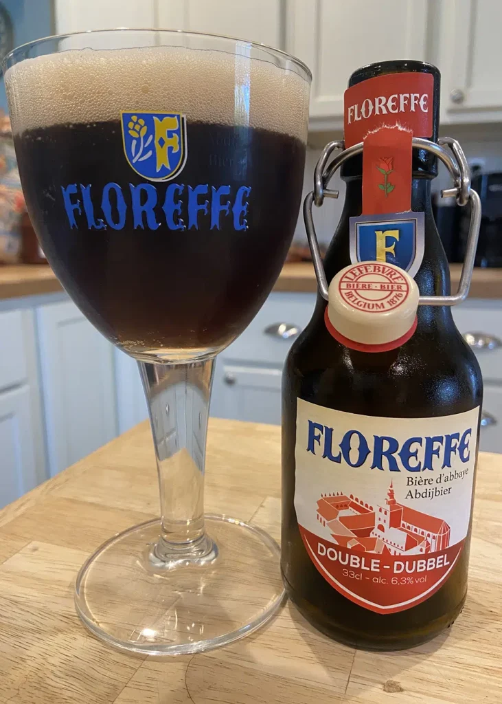 Floreffe Double: Belgian Beer Awakens Memories of an Ancient Monastery floreffedouble 731x1024 - Floreffe Double: Belgian Beer Drops Awaken Memories of the Ancient Monastery