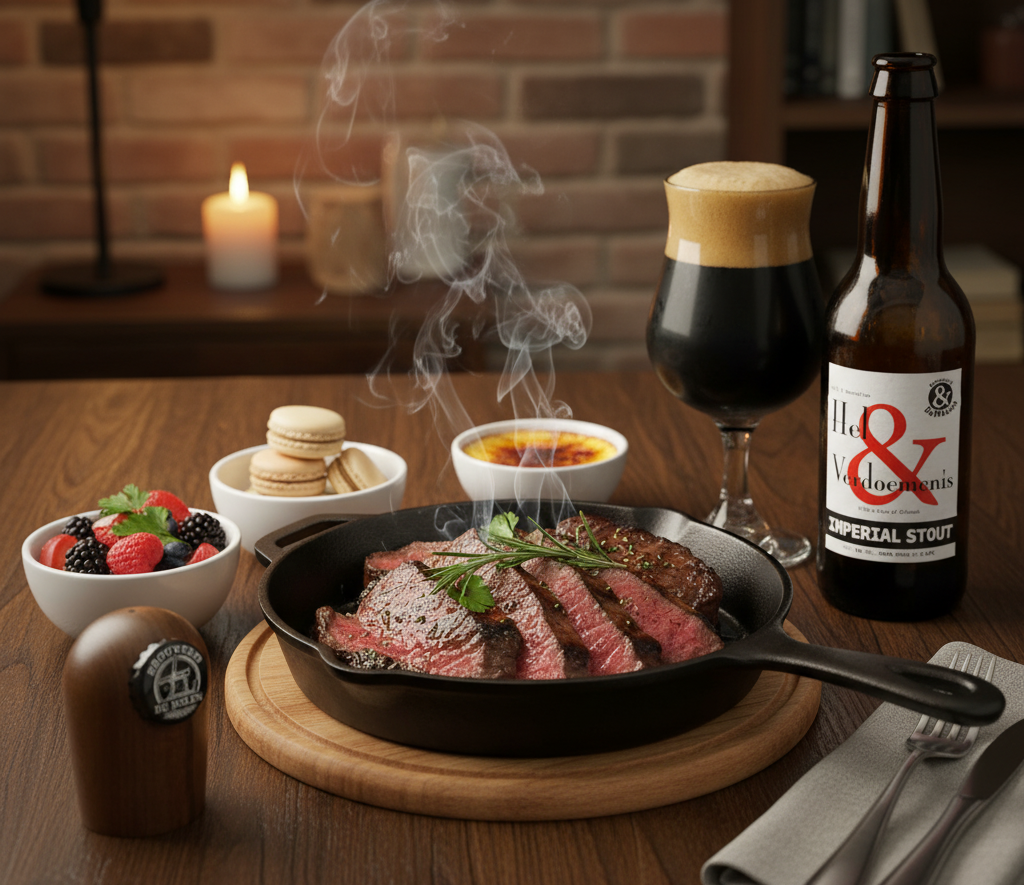 Bier und Essen 1 – Hel & Verdoemenis: Dunkle Aromen, die sich im alten Wind auflösen