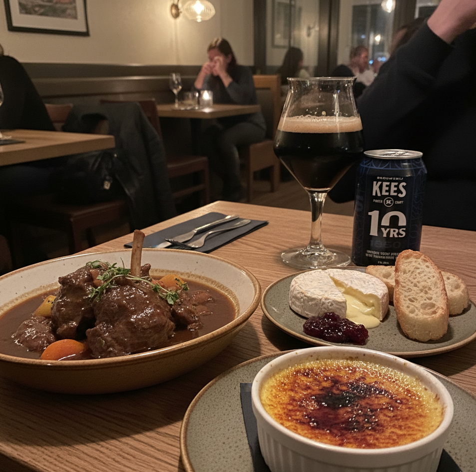 mon an 1 - Imperial Stout 1850: Chuyến Du H&agrave;nh Vị Gi&aacute;c Từ Đ&ecirc;m Đen H&agrave; Lan