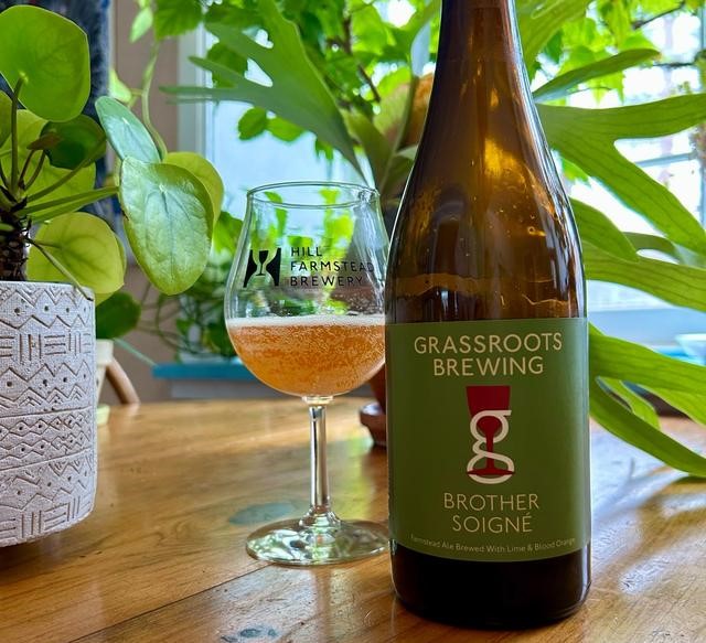 Beer with a light golden hue, from straw yellow to honey-yellow - Brother Soigné: Countryside Flavors in a Golden Drop of Summer