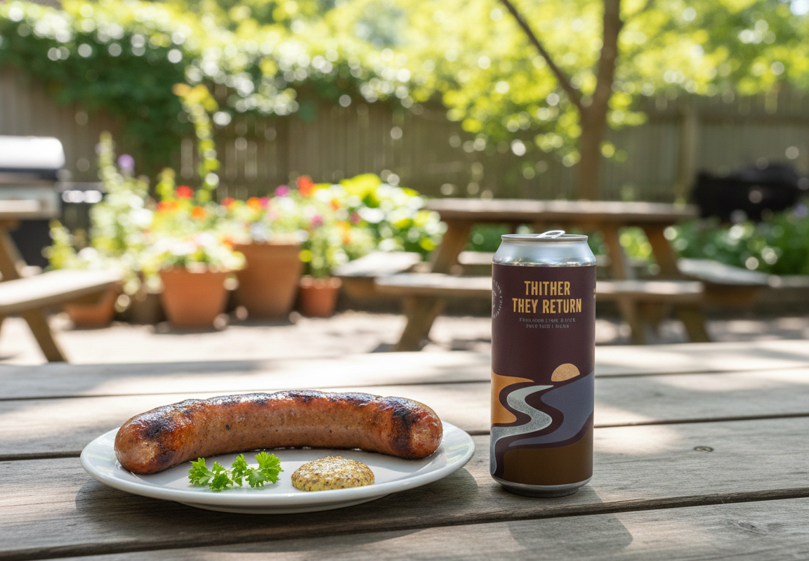Thither They Return is perfect to enjoy with a hot bratwurst - Thither They Return: Unveiling the Flavors of History