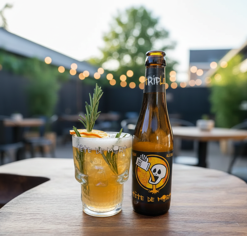 ghhg - Tête De Mort Triple: The Mysterious Tripel from the Fairytale Land of Wallonia