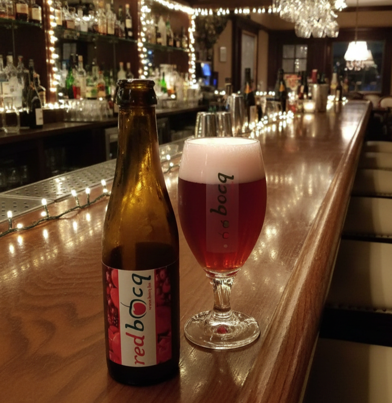 Redbocq: Ein frischer Witbier-Brise aus dem Herzen Belgiens Redbocq Bierglas e1765799549987: Eine erfrischende Witbierbrise aus dem Herzen Belgiens