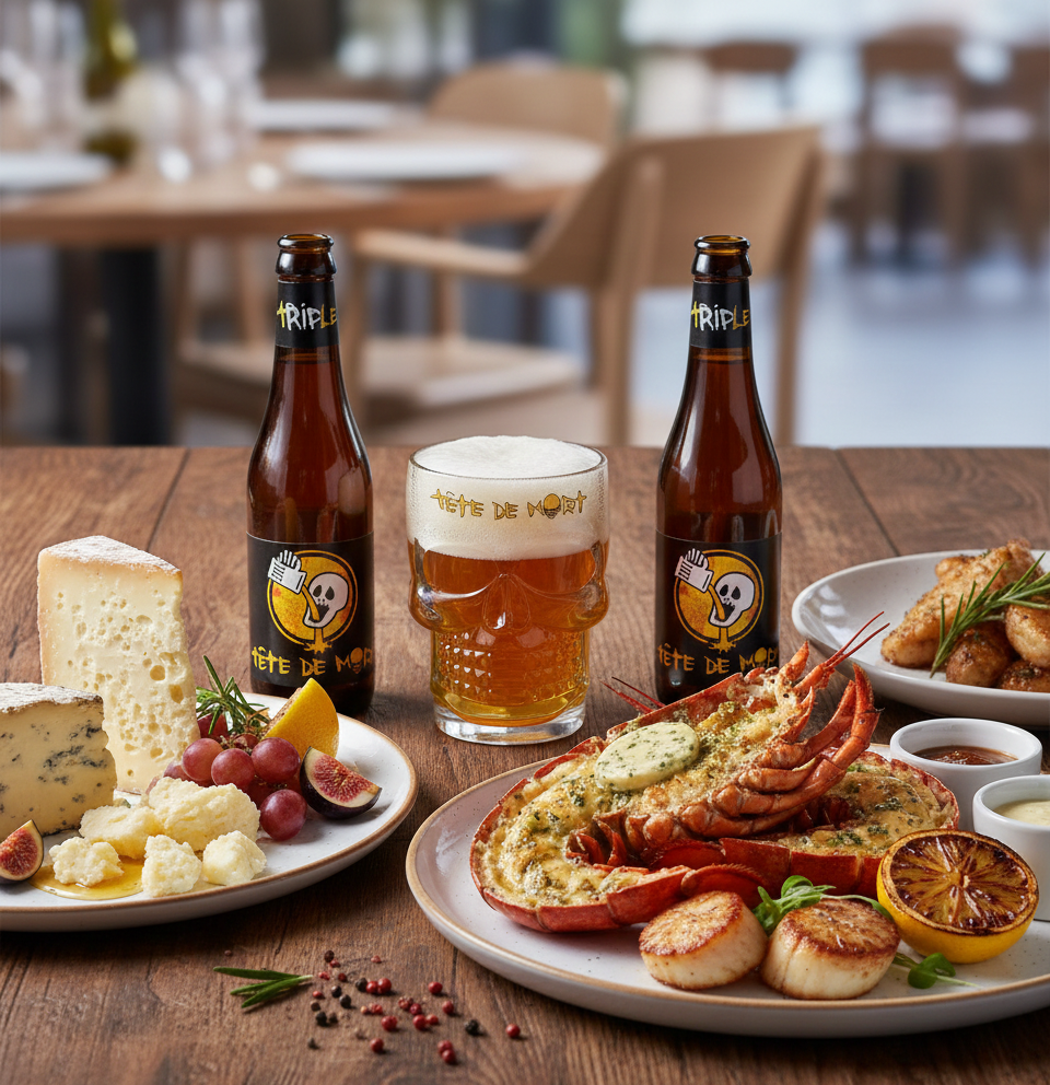 Mon An 1 - Tête De Mort Triple: The Mysterious Tripel from the Fairytale Land of Wallonia