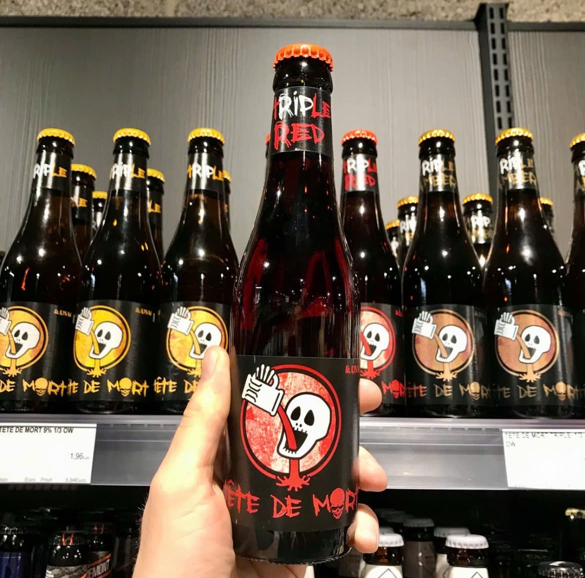 z7330130425796 0e50e0509b8157b3eac44231170c166b - Tête De Mort Triple: The Mysterious Tripel from the Fairytale Land of Wallonia
