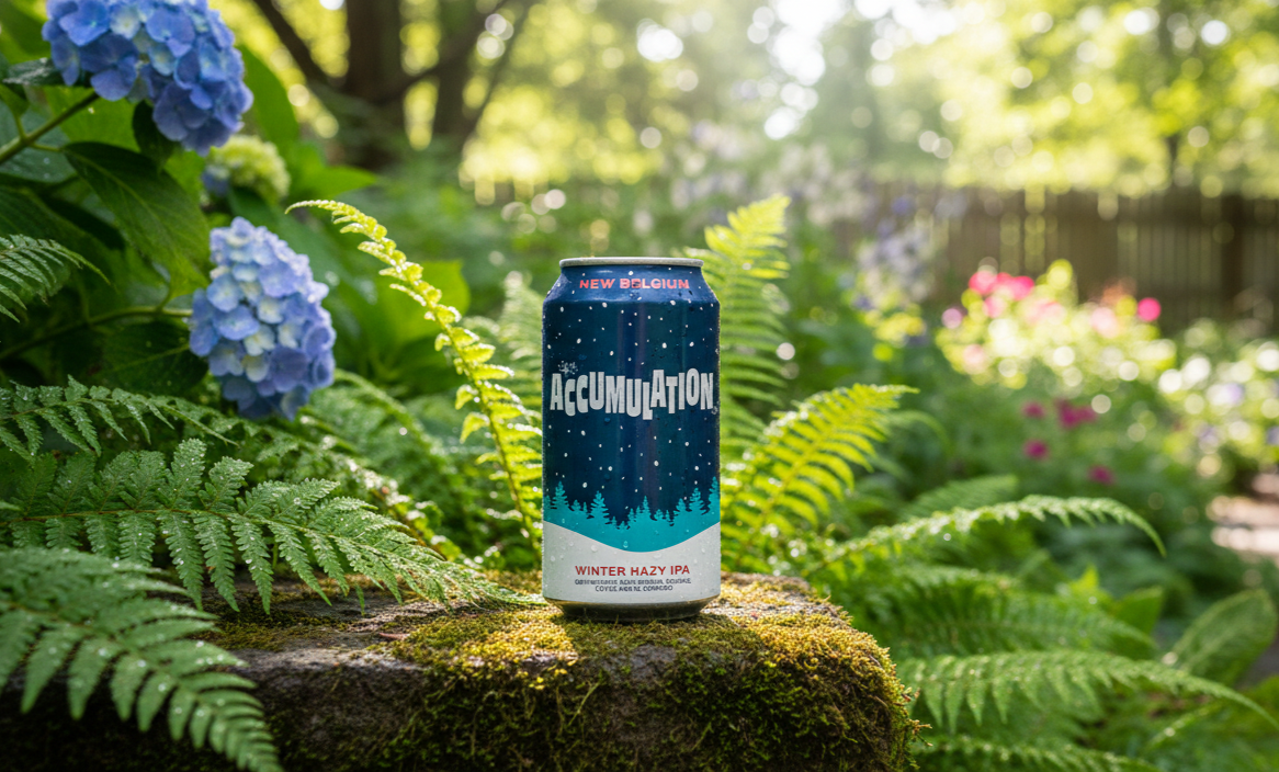 Accumulation co thiet ke voi hinh anh troi tuyet an tuong - Accumulation: Kết Tinh Từ Những B&ocirc;ng Tuyết V&agrave; Hoa Bia