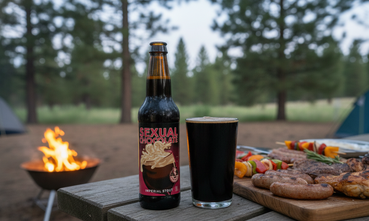 Bia Sexual Chocolate dam da hoa quyen hoan hao cung suon nuong BBQ la mot su ket hop tuyet hao - Sexual Chocolate: Đắm M&igrave;nh Trong Hương Vị Ngọt Ng&agrave;o