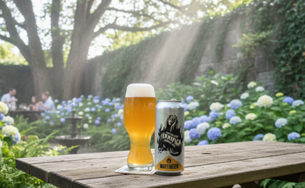 Terrifica beer has a bright, shimmering golden-yellow color, like a precious gem - Terrifica: A Glass of Beer Carrying the Clear Taste of Sunshine.