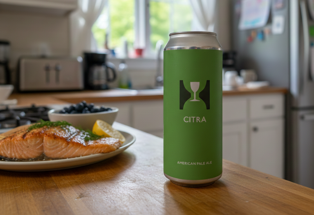 Bia nay phu hop thuong thuc voi ca hoi nuong vang uom - Citra Pale Ale: Giấc Mơ Hazy Tr&ecirc;n Đất Tổ 8 Đời