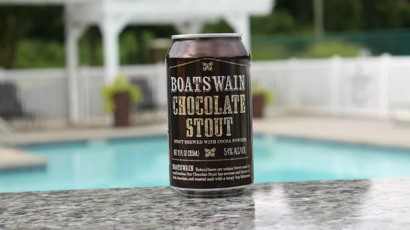 Boatswain Chocolate Stout features packaging with classic details - Boatswain Chocolate Stout: Unraveling the Appeal of a Can of Stout