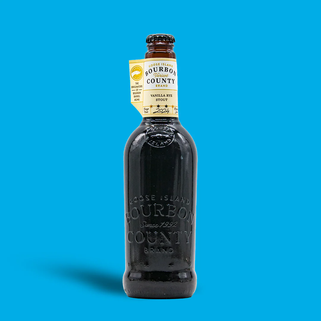 Bourbon County Brand Vanilla Rye Stout has an extremely minimalist design - Bourbon County Brand Vanilla Rye Stout: A Culinary Adventure