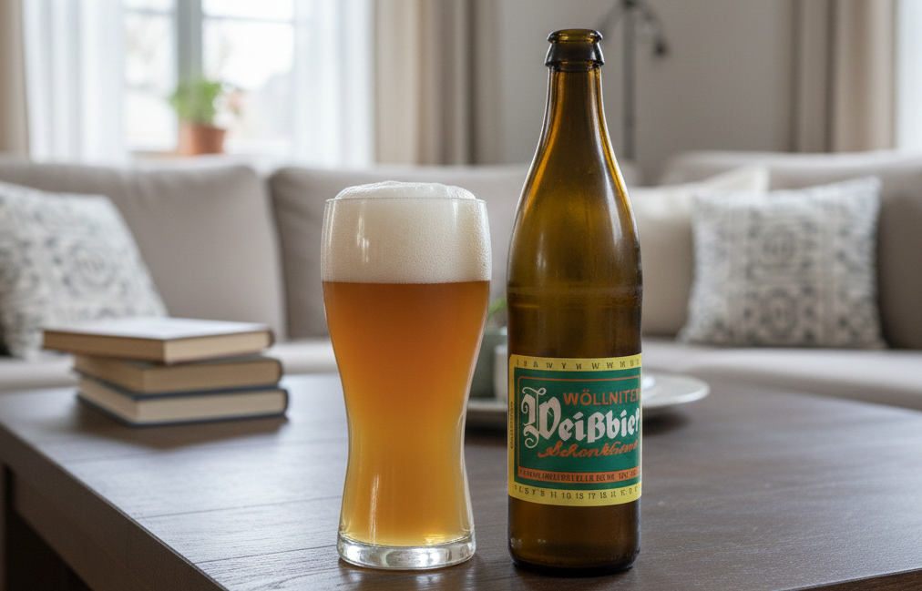 Gemini Generated Image gqgrrlgqgrrlgqgr - Wöllnitzer Weißbier: Ancient Breath in a Glass of Beer