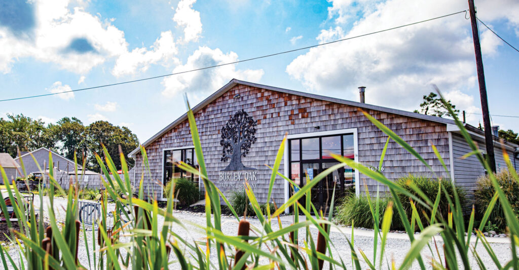 An exterior image of the Burley Oak Brewing Co. brewery in the USA - JREAM - Blueberry Cobbler: Breaking the Beer Glass Mold.