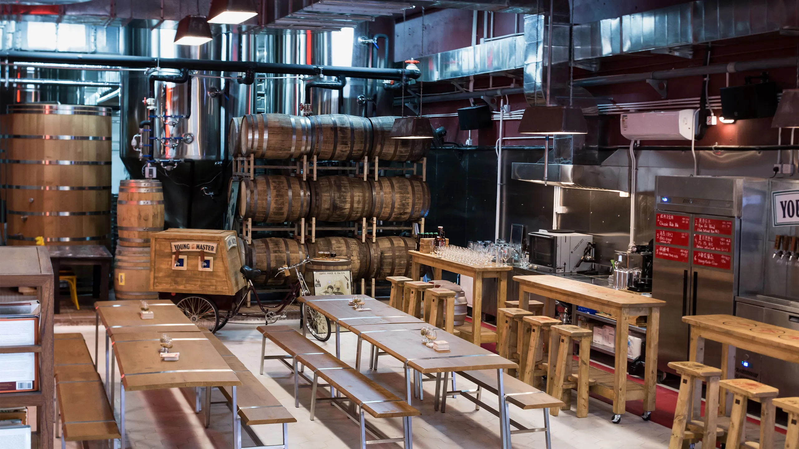 Images from inside the Young Master Ales brewery - Ich Bin Ein Lichtenhainer: Whispers from the 14th Century