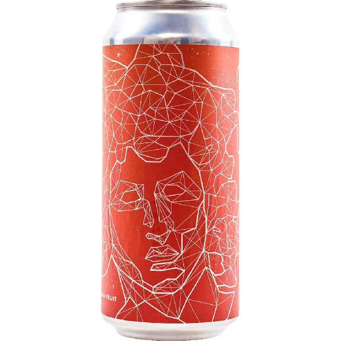 Close-up image of a can of Medusa Dragon Fruit and Passion Fruit beer with special details - Medusa - Dragon Fruit and Passion Fruit: A Dreamy Beer Flavor