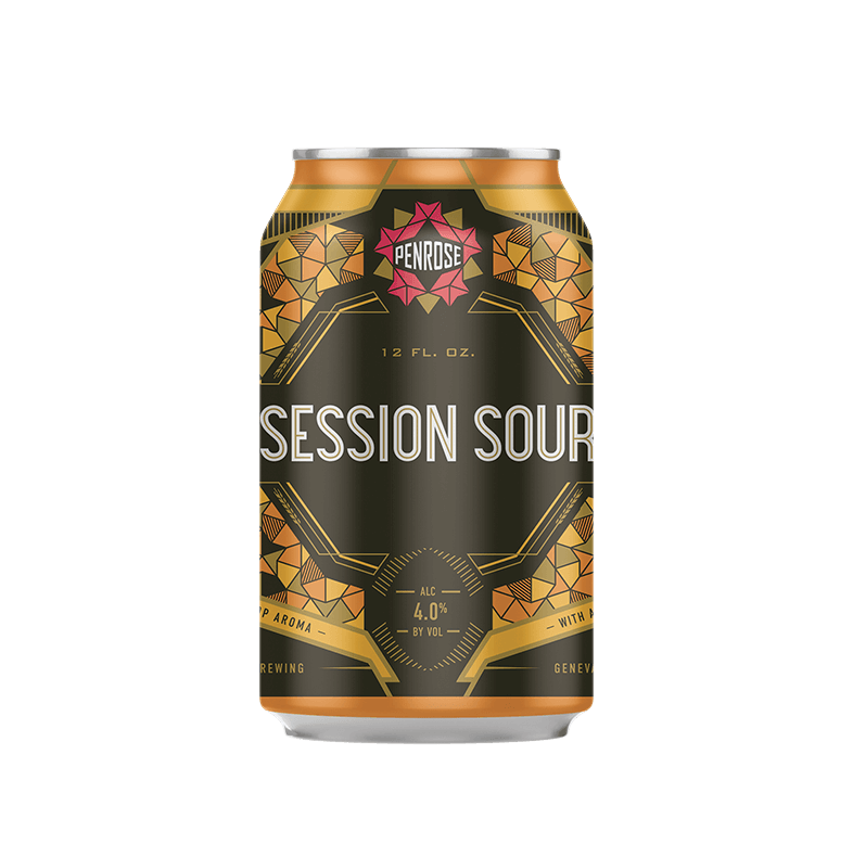 Nahaufnahme einer großen Session Sour Bierdose mit exquisiten Details – Session Sour: Tauchen Sie ein in jeden Tropfen Essenz