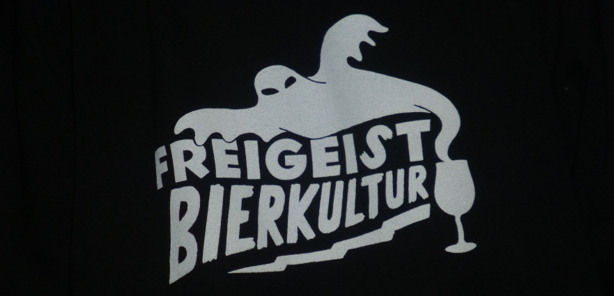 Das einzigartige und faszinierende Logo der Brauerei Freigeist Bierkultur - Abraxxxas: Uralte Seele im Nebelrauch.