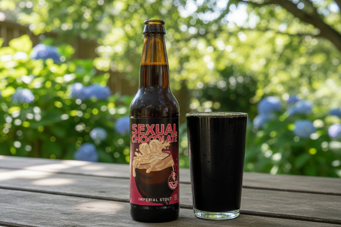 Hinh anh ly bia co mau den tuyen day dac khong mot tia sang nao co the xuyen qua - Sexual Chocolate: Đắm M&igrave;nh Trong Hương Vị Ngọt Ng&agrave;o