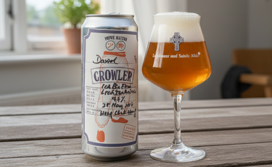 The image of a warm amber-colored beer glass evokes memories of the late afternoon sun - Ich Bin Ein Lichtenhainer: A Whisper from the 14th Century