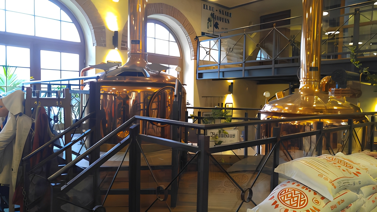 Bilder moderner Anlagen in der Brauerei Ritterguts Gose 1 – Lichtenhainer Weisse: Die Wiederbelebung einer deutschen Bierlegende