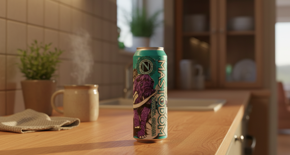 Mastodom Imperial Cold IPA has a unique and detailed appearance - Mastodom Imperial Cold IPA: The Rulers of the Beer Village