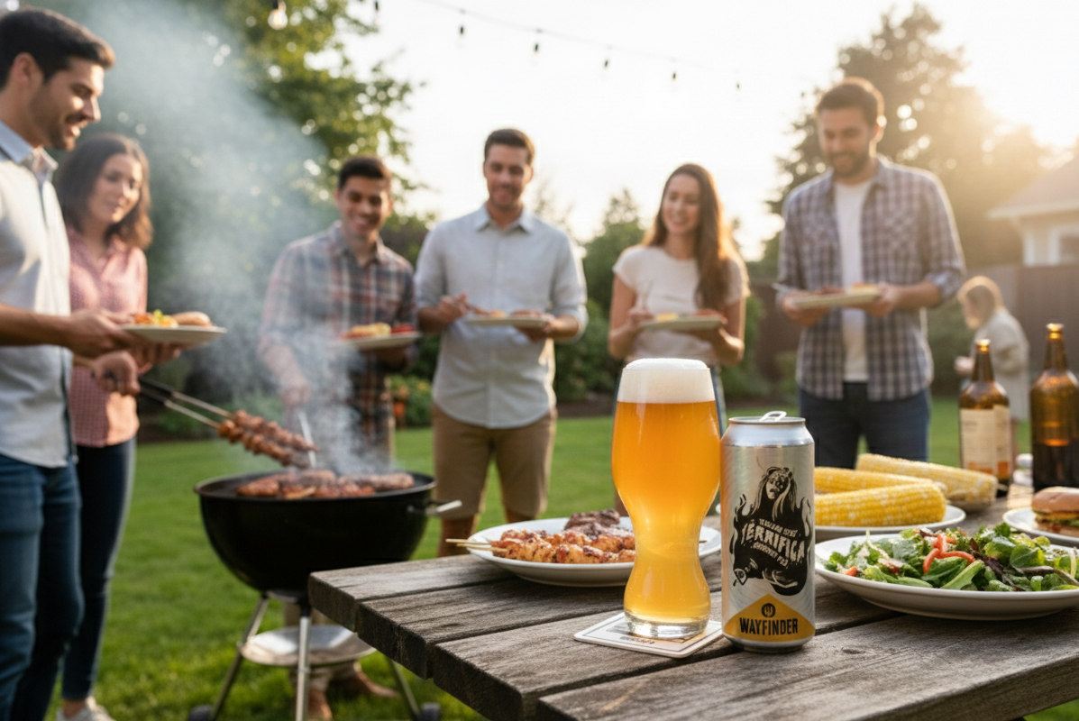 The smoky aroma and exquisite flavor of Terrifica create the perfect barbecue feast - Terrifica: A Beer Carrying the Clear Taste of Sunshine.