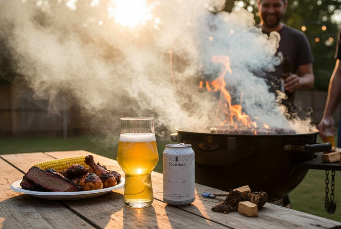 Nhung bua tiec BBQ day khoi lua vo cung phu hop de thuong thuc cung bia nay - Cold War: Cuộc Giao Duy&ecirc;n Đẹp Đẽ Giữa Khoa Học V&agrave; Nghệ Thuật