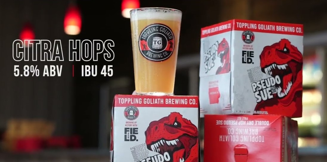 Pseudo Sue Double Dry Hop has a moderate 5.8 ABV, making it easy to enjoy - Pseudo Sue - Double Dry Hop: Citra Hop Dream