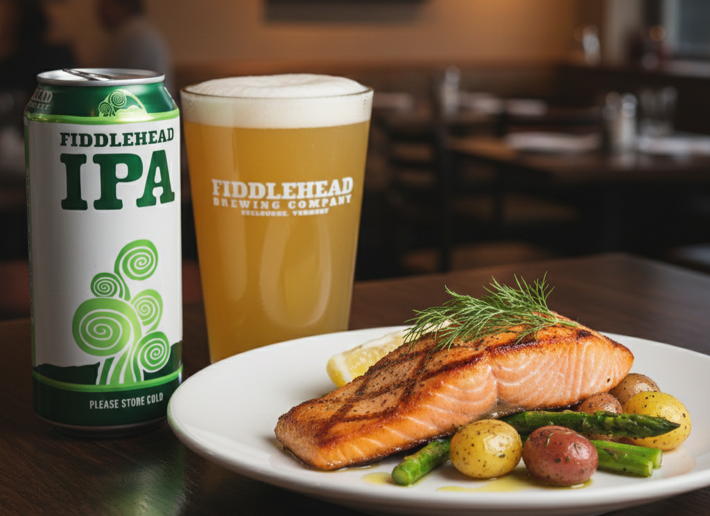 Vi beo ngay cua ca hoi la su hoa hop hoan hao cho ly bia Fiddlehead IPA - Fiddlehead IPA: Sương Vermont V&agrave; Cơn B&atilde;o Hoa Bia