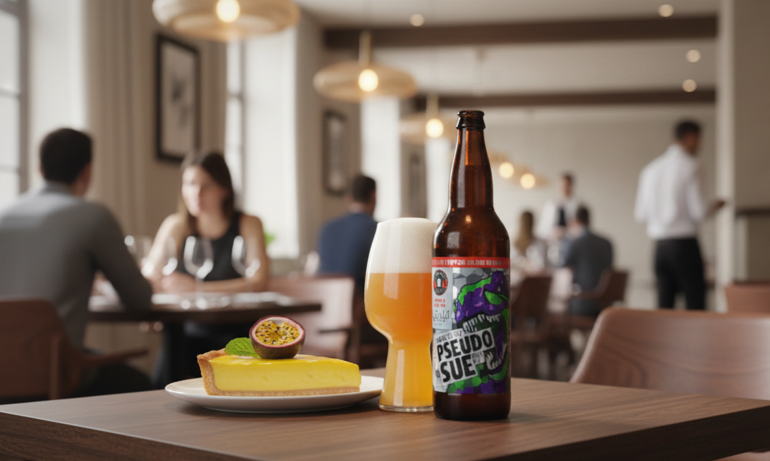 このビールの風味はレモンケーキの酸味とよく合います - 擬似スー：ゴールデンミストとシトララブソング