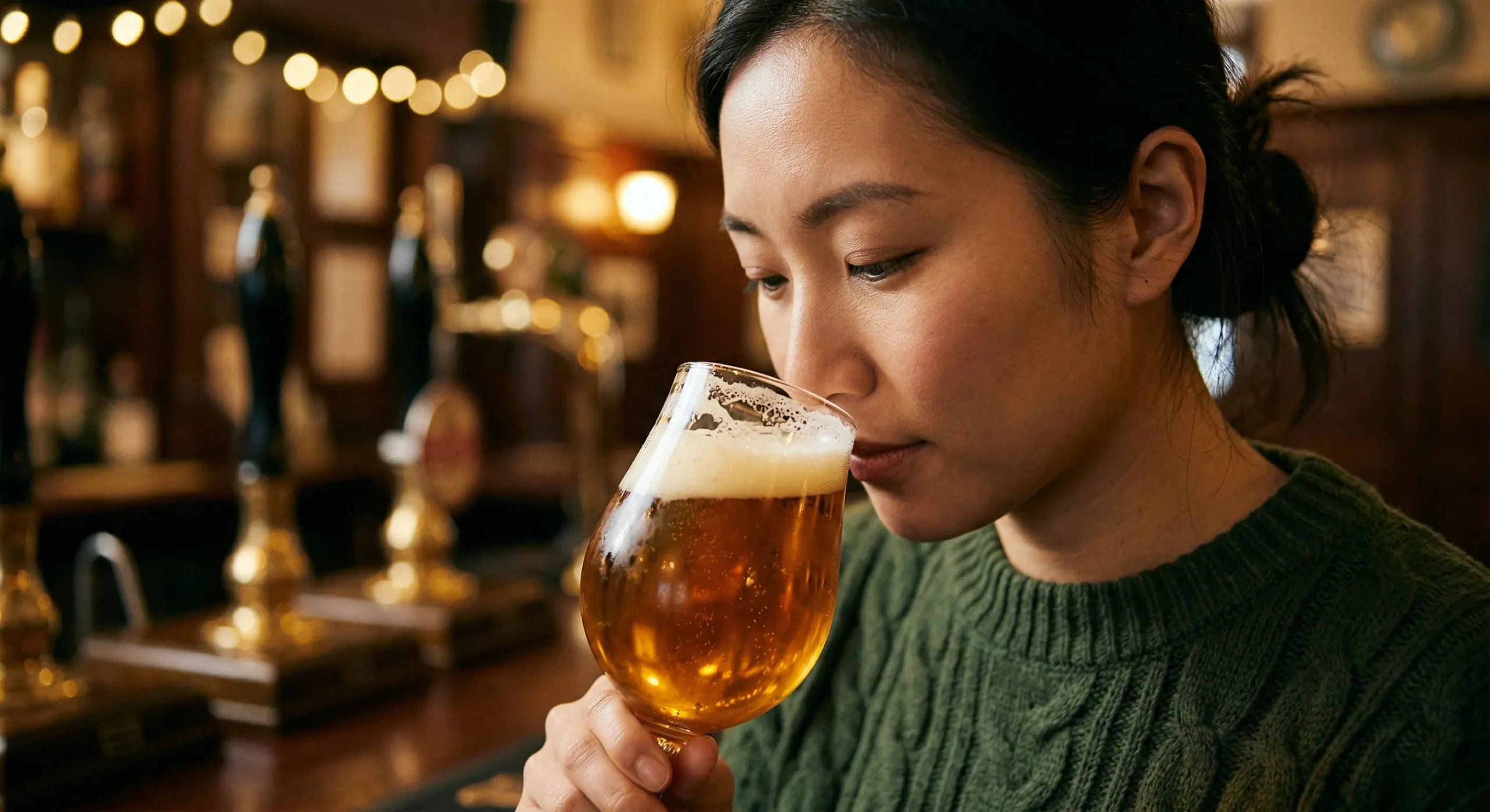 ビールのテイスティング方法 - ビールの味わい方：一口ごとに風味を発見しよう