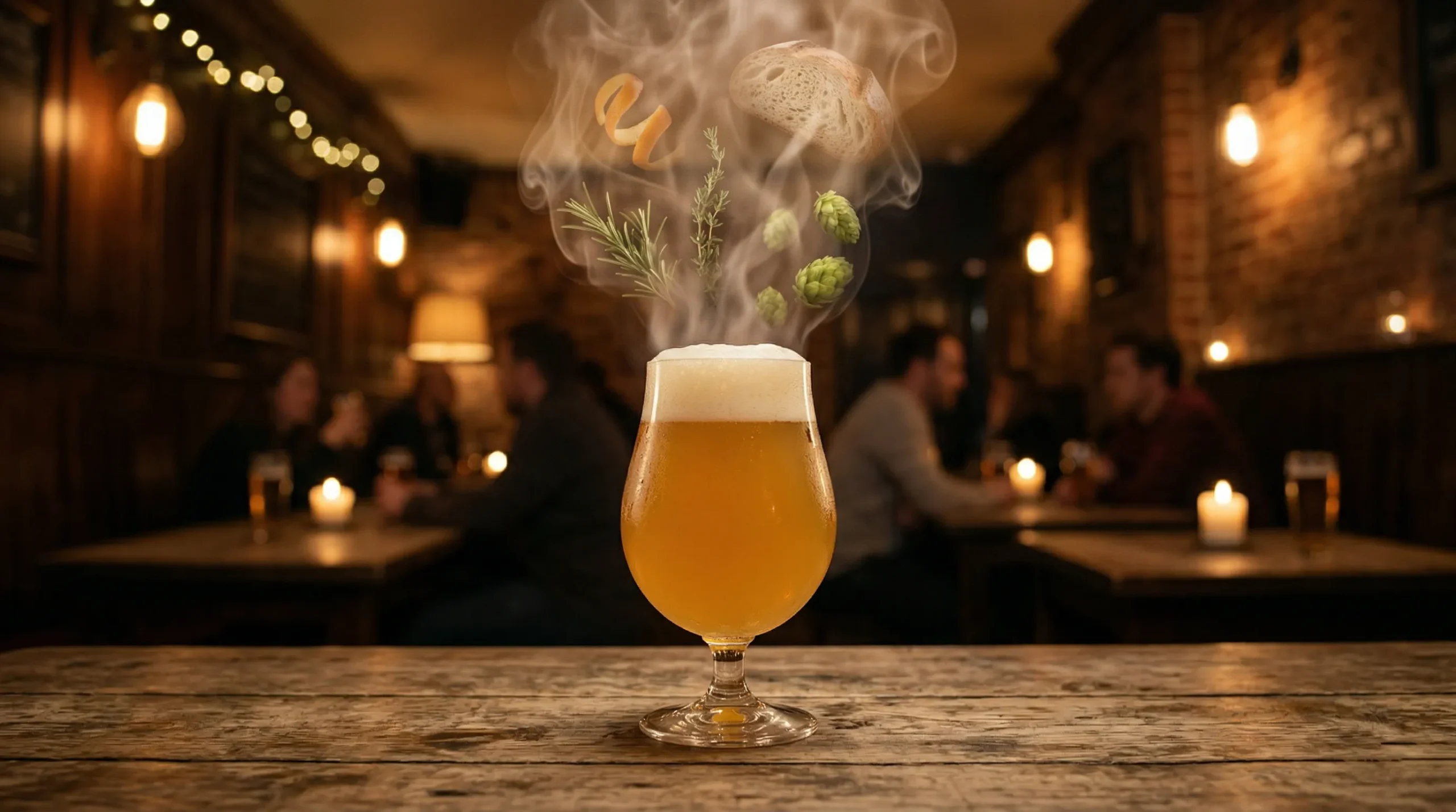 Experience the aroma of scaled beer - Beer Aroma: Where the story of a glass of beer begins.