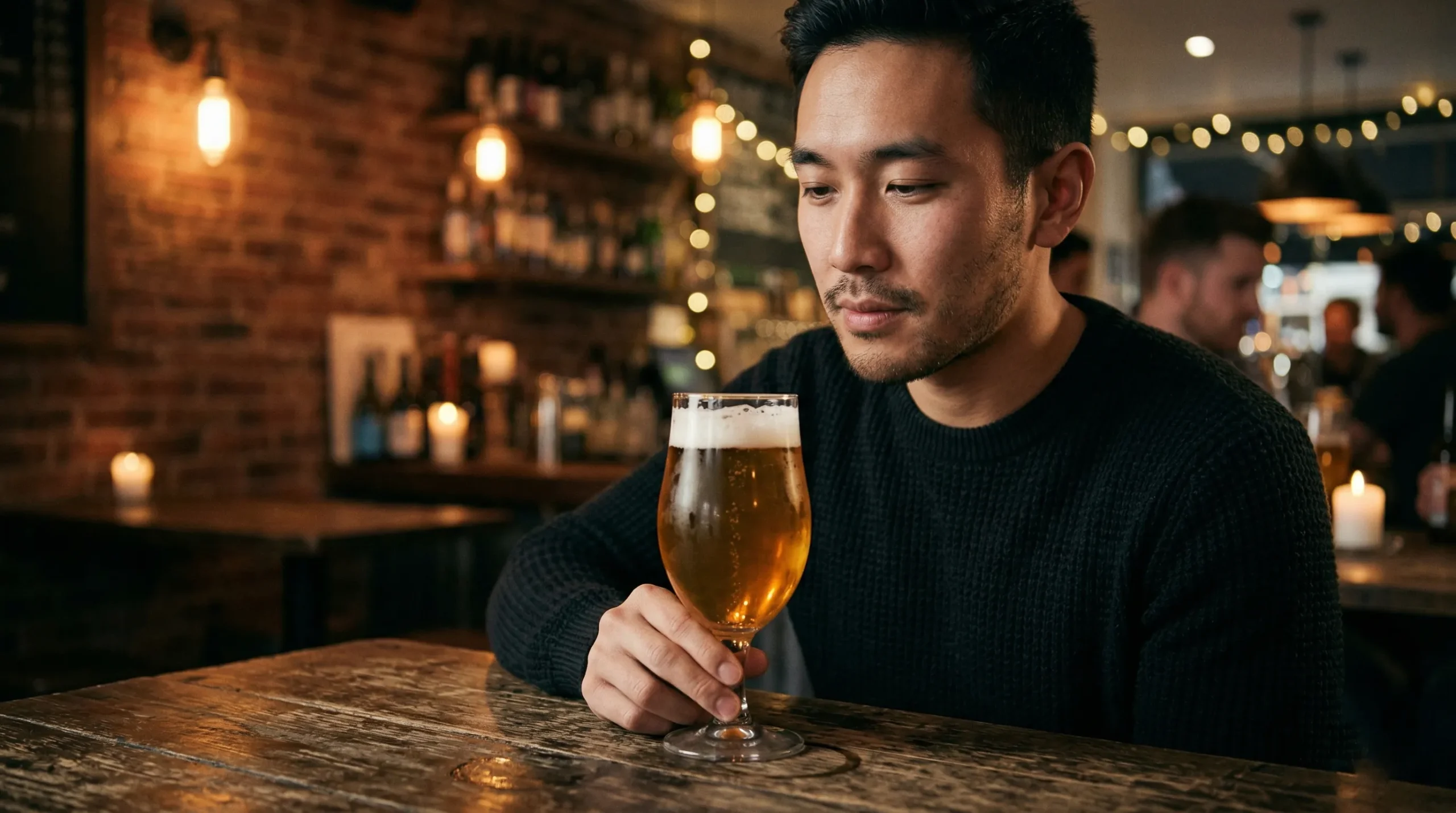 スケールビールの味の感じ方 - ビールの味：ビールの甘味、苦味、バランスをどのように感じ取るか。