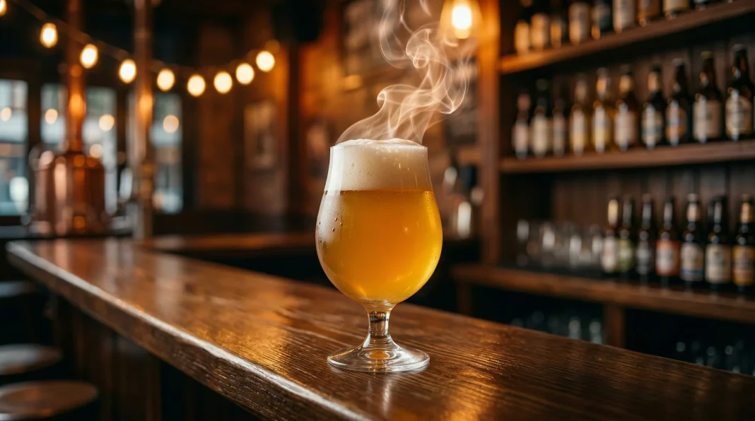 Smell the beer before you taste it.