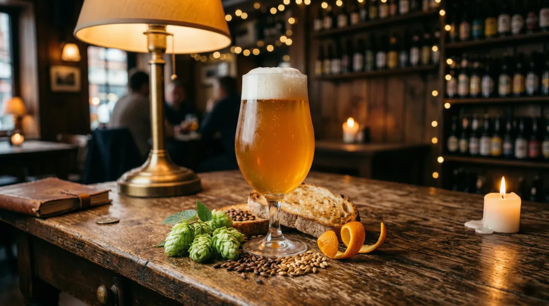 ビールは、麦芽とホップによって、甘味と苦味の両方を兼ね備えている。