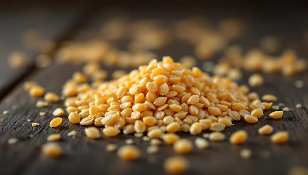 Carapils — HERO_IMAGE Hạt malt Carapils màu vàng nhạt với vẻ ngoài trong suốt như thủy tinh