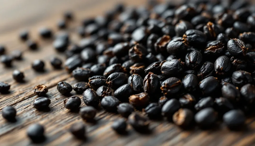 Roasted Barley — HERO_IMAGE Hạt Roasted Barley đen tuyền với ánh đỏ nâu đặc trưng